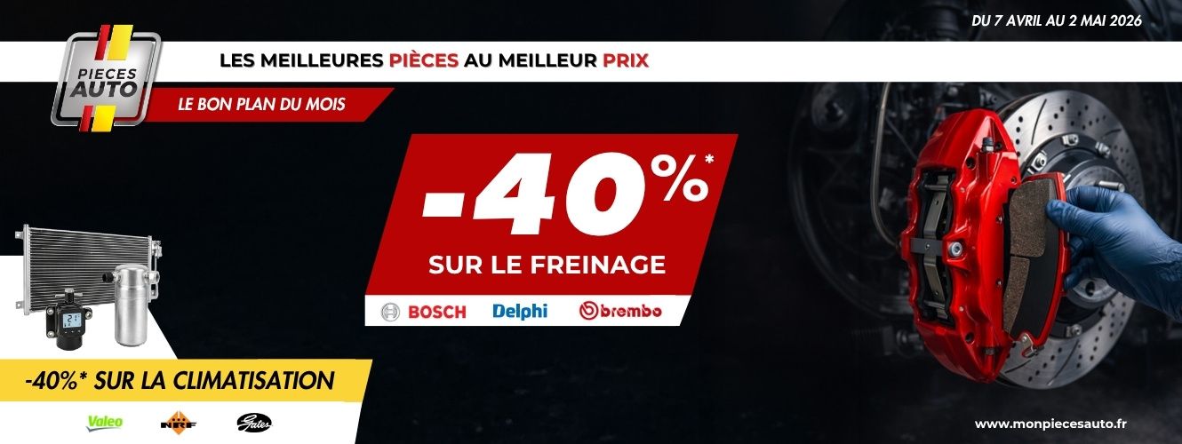 -40% sur le freinage & la climatisation