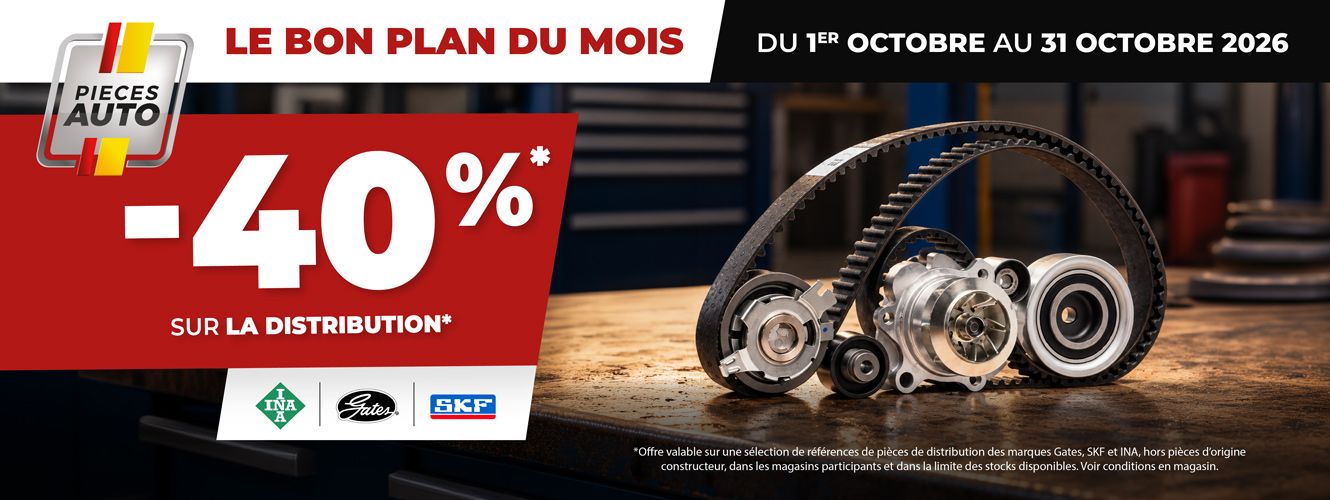 -40% sur la distribution*