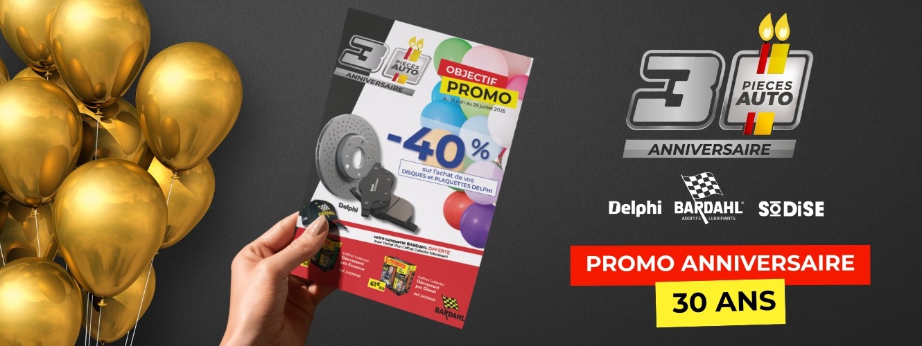 30ème anniversaire de PIECES AUTO