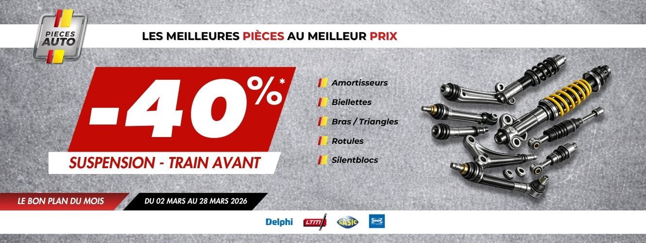 -40% sur la suspension
